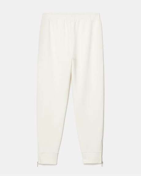 Soft-Touch Jogger Pant with Zipper at Ankle - 27.25"