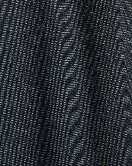 Pantalon Chino Brossé à Coupe Étroite