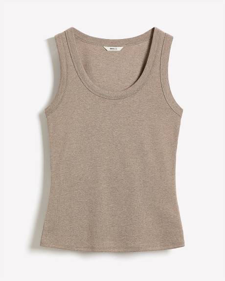 Scoop-Neck Cami with Wide Straps