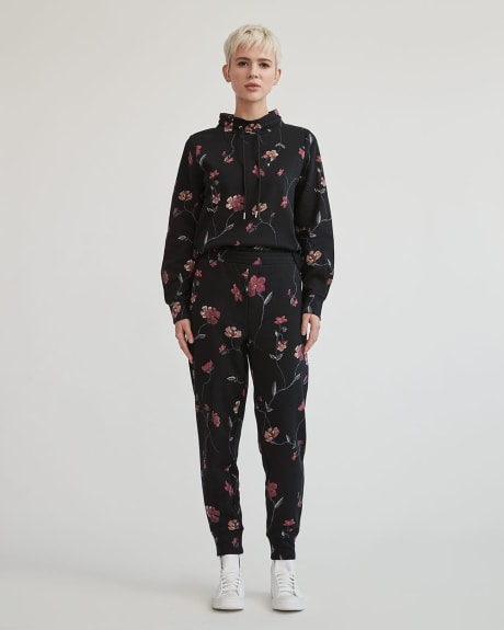 Floral French Terry Jogger Pant