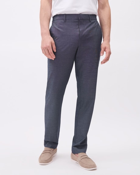 Solid Tailored-Fit City Pant
