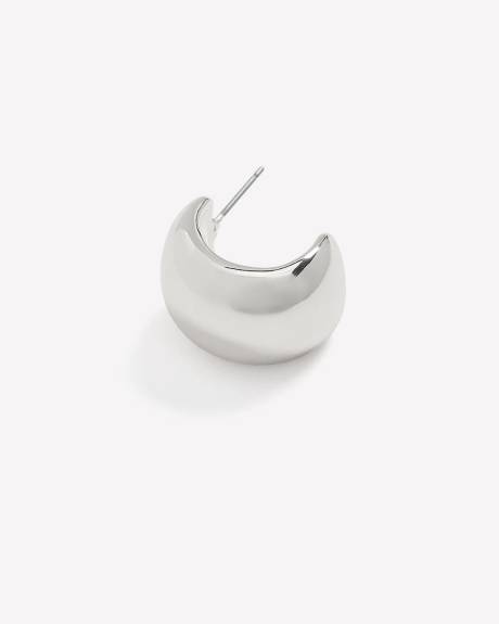 Dome Hoop Earrings