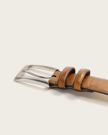 Double Loops Leather Belt