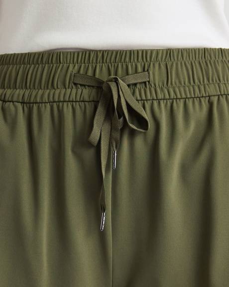 Short Taille Haute Extensible &agrave; 4 Sens