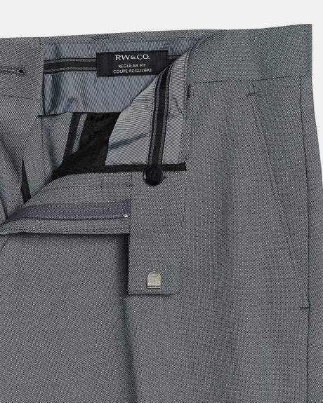 Regular Fit Essential Medium Grey Suit Pant
