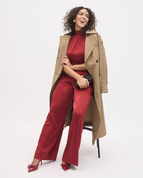 Satin Palazzo Pant