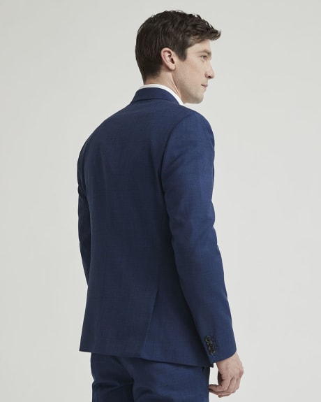 Regular-Fit Medium Blue Wool Essential Blazer