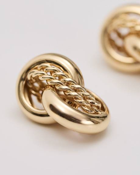 Knot Stud Earrings