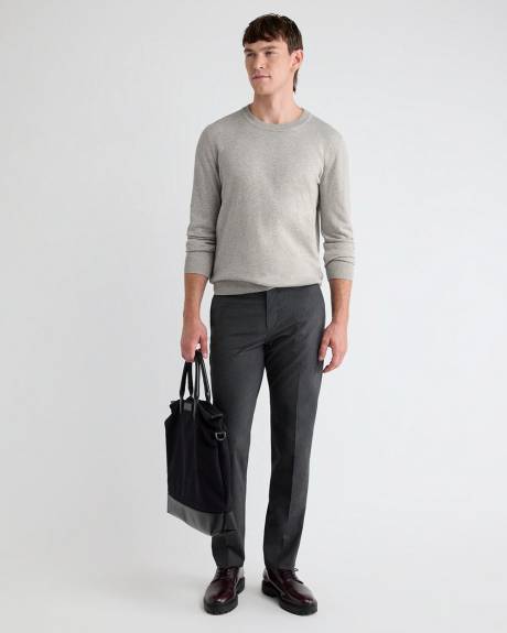 Slim-Fit Houndstooth City Pant