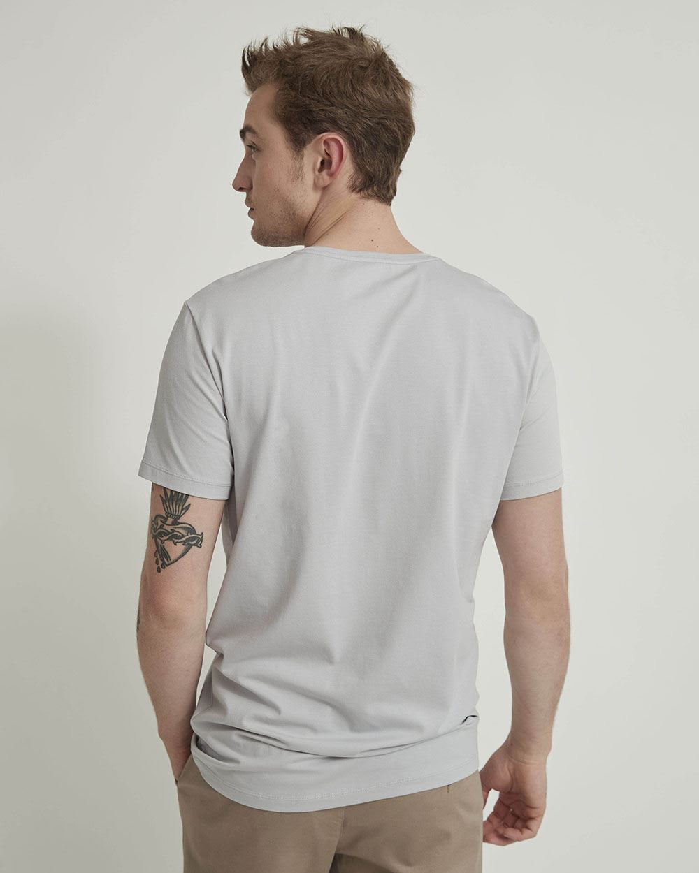 Solid Supima (R) Cotton Crew-Neck T-Shirt
