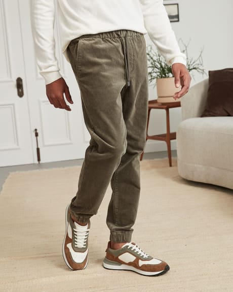 Pantalon Jogger en Corduroy - 30 "