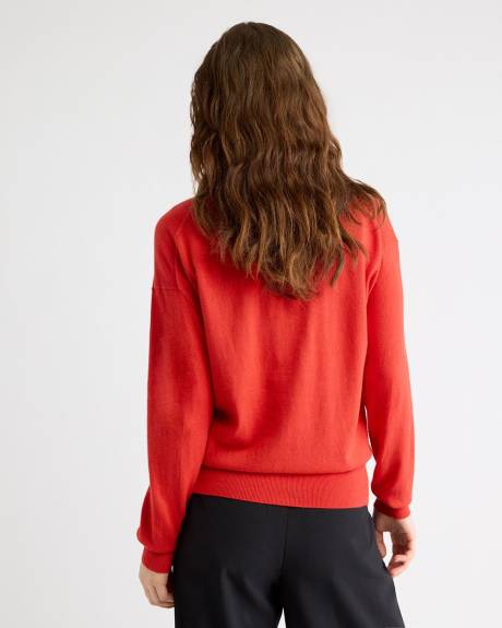 Pull à Manches Longues et Col Rond