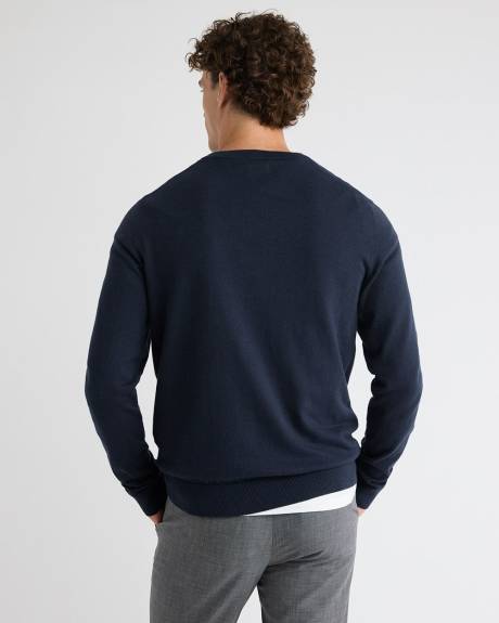 Pull à Manches Longues et Col Rond