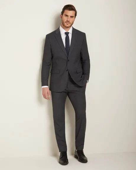 Essential Athletic Fit Dark heather grey suit Blazer