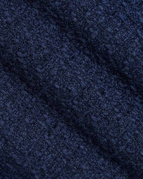 Tweed A-Line Mini Skirt