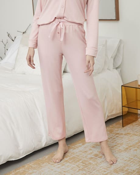 Straight Leg Pyjama Pant with Drawstring
