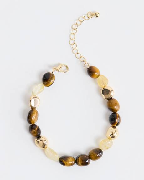 Bracelet with Semi-Precious Stones