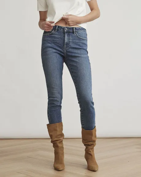 Vintage Wash Mid-Rise Skinny Jean