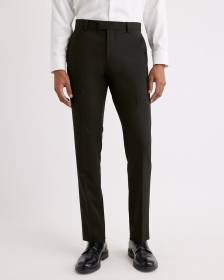Black Slim Fit E-Tech Suit Pant