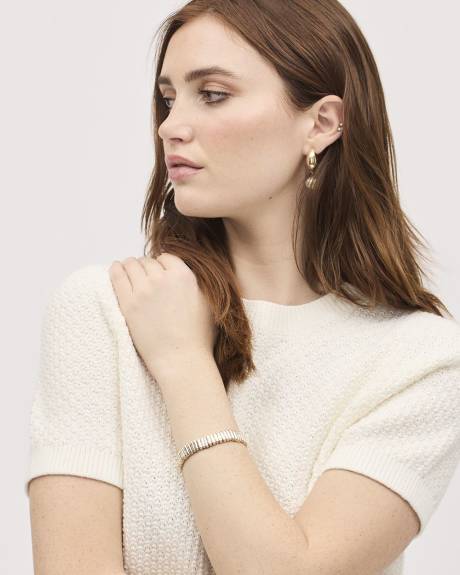 Golden Elastic Bracelet