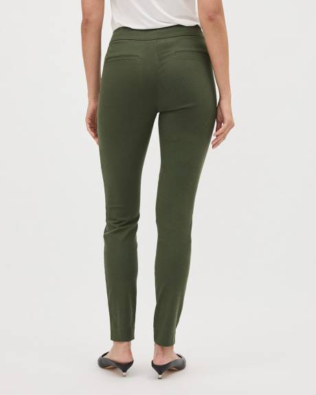 Legging Citadin Long &agrave; Taille Haute et Jambe &Eacute;troite