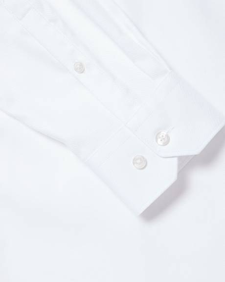 Chemise Habillée Unie à Coupe Ajustée