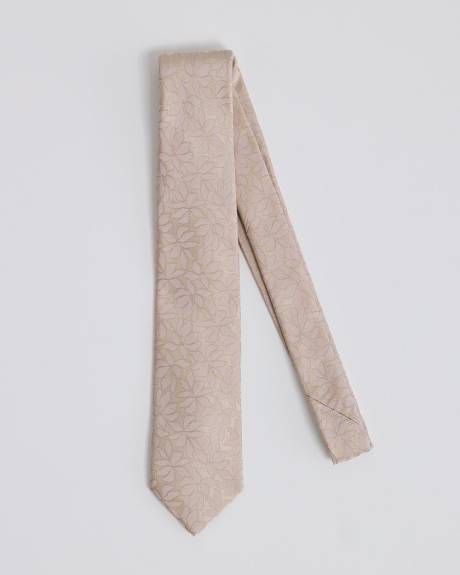 Celebration Regular Tie with Floral Pattern