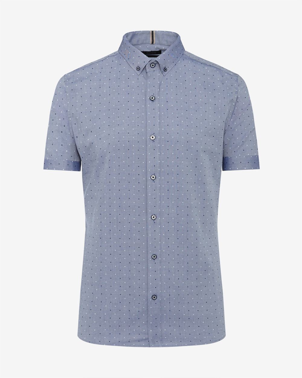 Slim Fit Oxford Short Sleeve Shirt RW&CO.