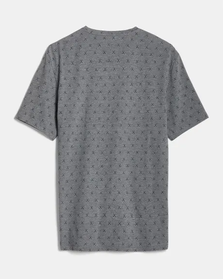 Short-Sleeve Printed Crew-Neck T-Shirt