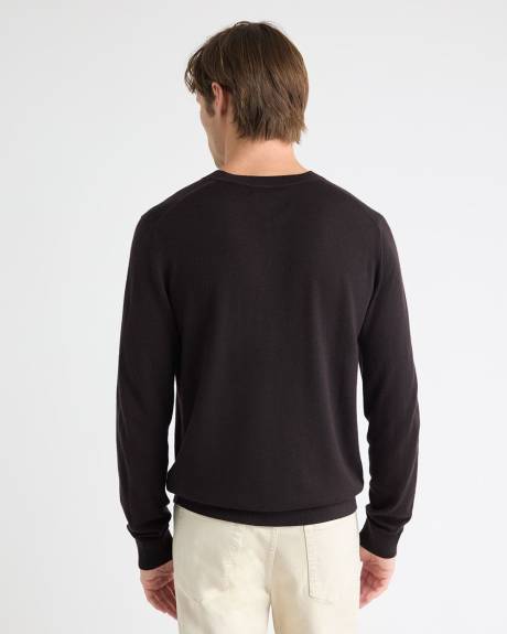 Merino Wool Crew Neck Sweater