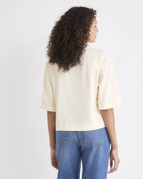 T-Shirt Ample en Coton Supima