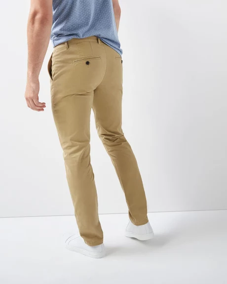 Pantalon chino coupe étroite