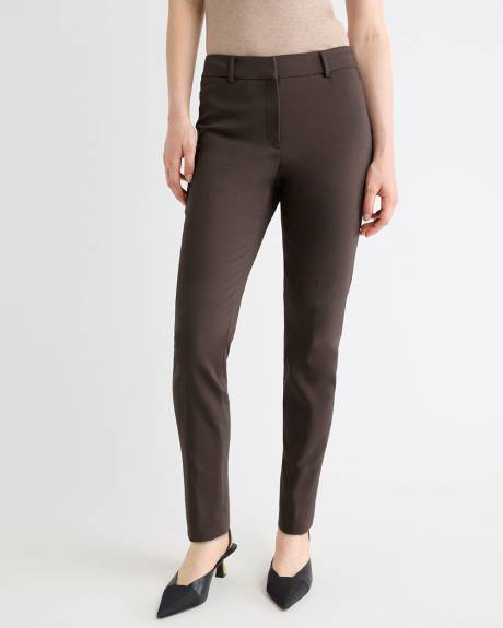 Limitless Mid-Rise Slim-Leg Signature Ankle Pant