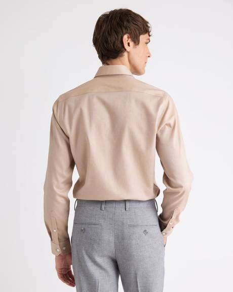 Chemise Habillée à Coupe Étroite en Dobby