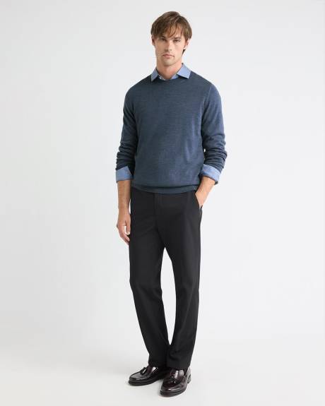 Merino Wool Crew Neck Sweater