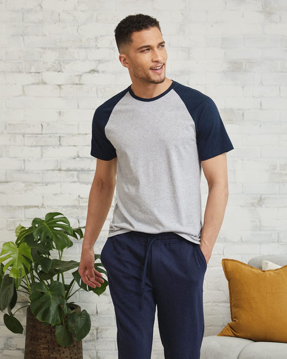 Raglan Sleeves Sleepwear TShirt RW&CO.