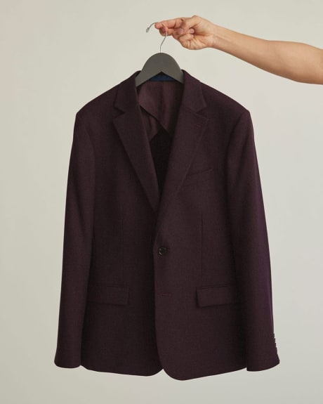 Slim Fit Solid 40-Hour Suit Blazer