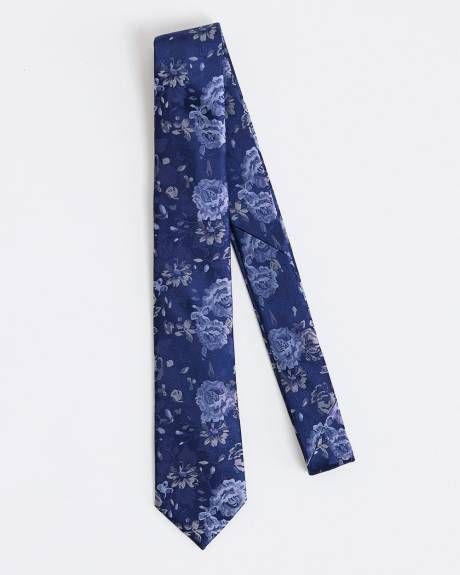 Floral Skinny Tie