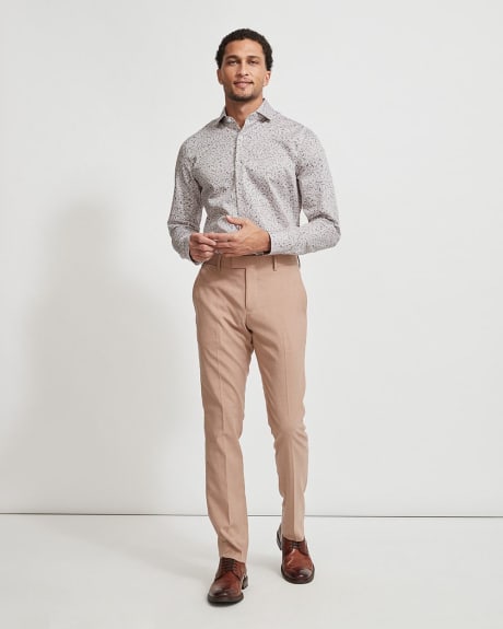 Slim Fit Light Brown Suit Pant - 32"