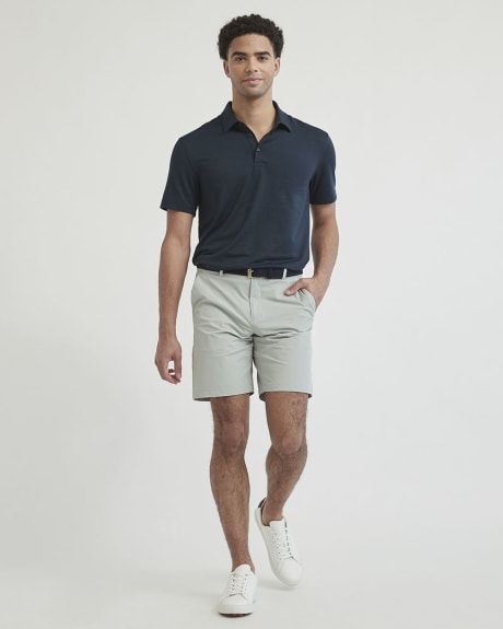 Solid Quick-Dry Sports Polo