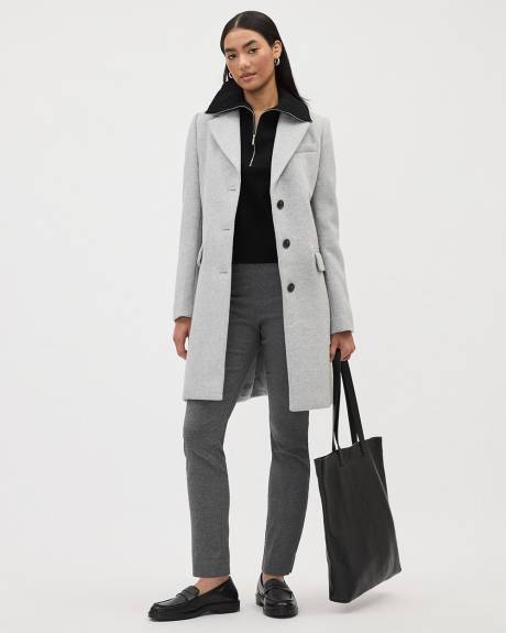 Legging Citadin Long &agrave; Taille Haute et Jambe &Eacute;troite