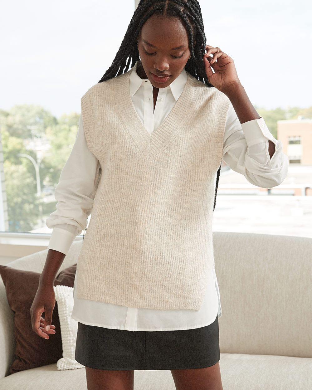 cardigan sans manche