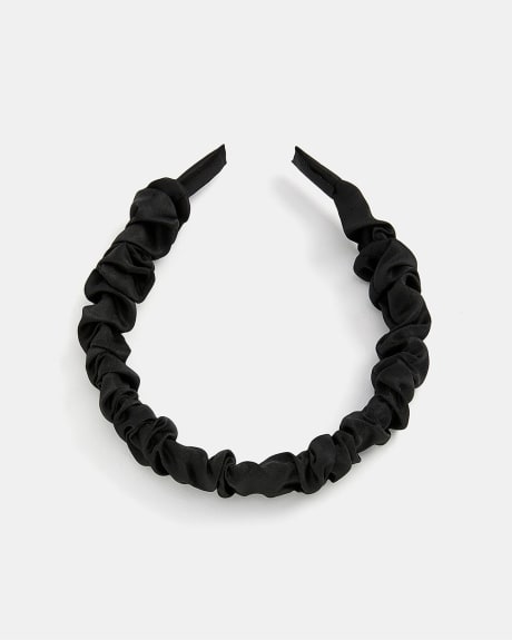 Black Draped Headband