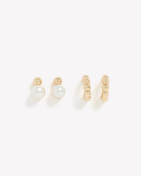 Essential Earring Duo - 2 Pairs