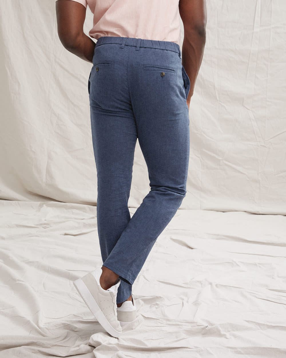 Cotton and Linen Blend Pant 32" RW&CO.