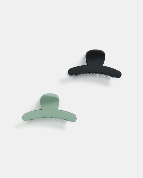 Matte Hair Grippers - Pack of 2