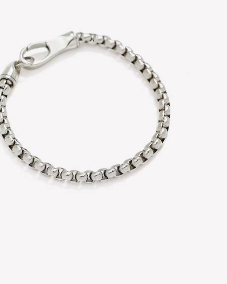 Stainless Steel Box Chain Bracelet