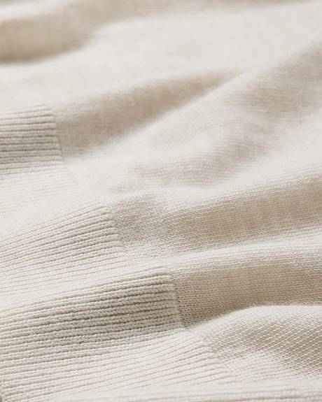 Pull à Col Rond en Laine Mérinos