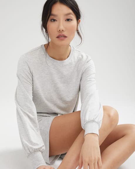 Boxy Loungewear Sweatshirt