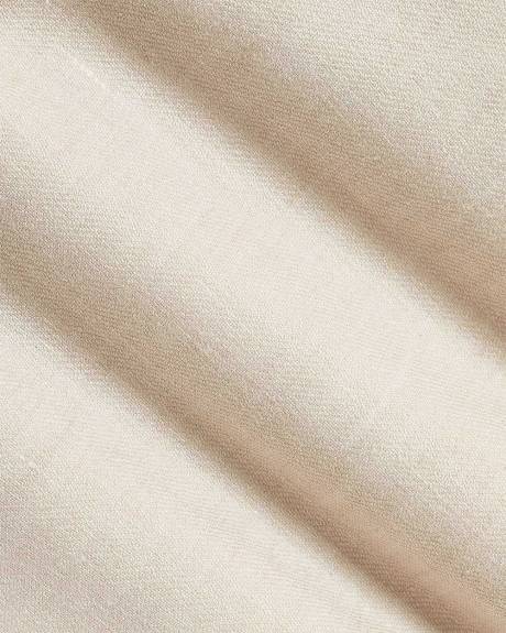 Slim Fit Stretch Linen Suit Pant